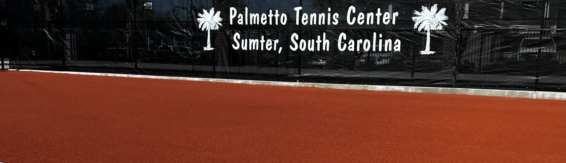 clay court at palmetto tennis center