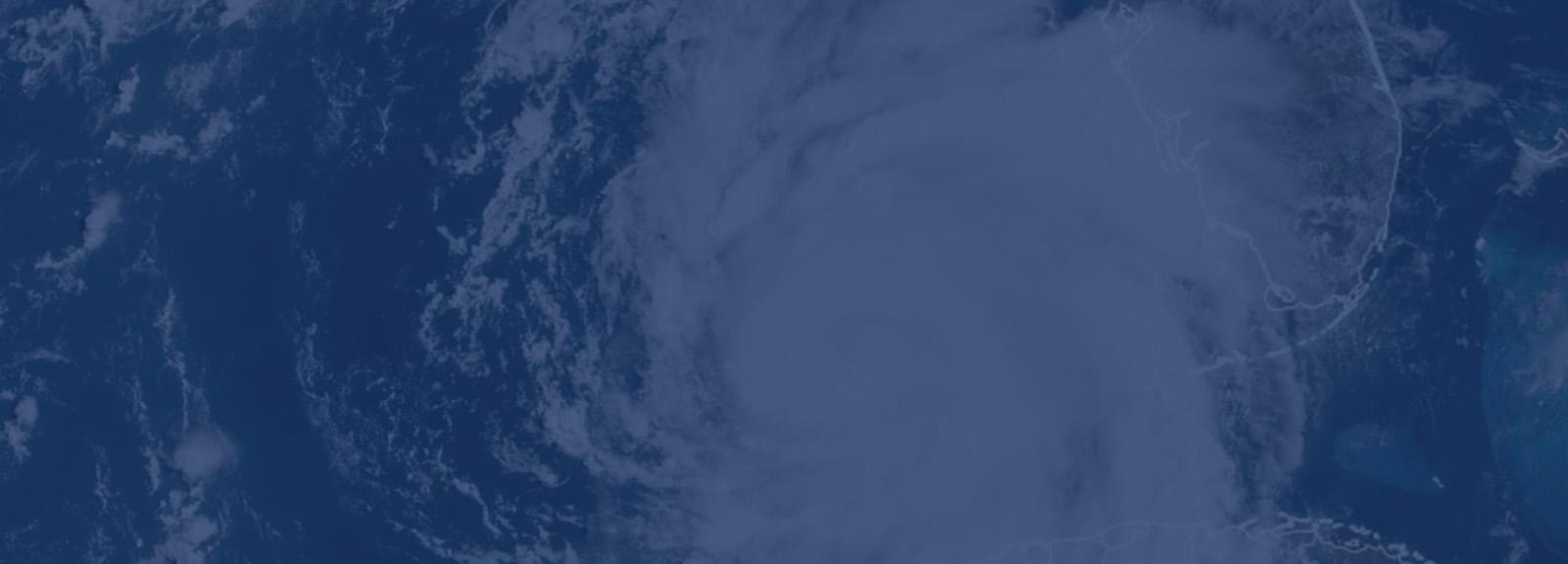 photo of hurricane from space