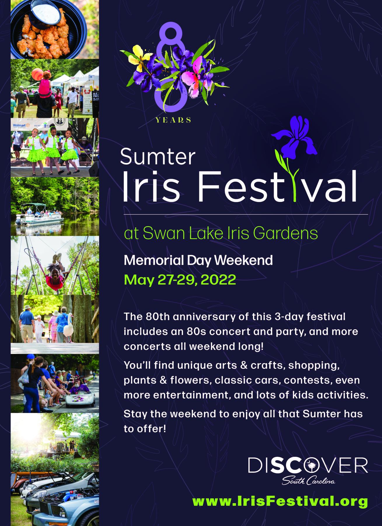 Iris Festival Schedule City of Sumter, SC