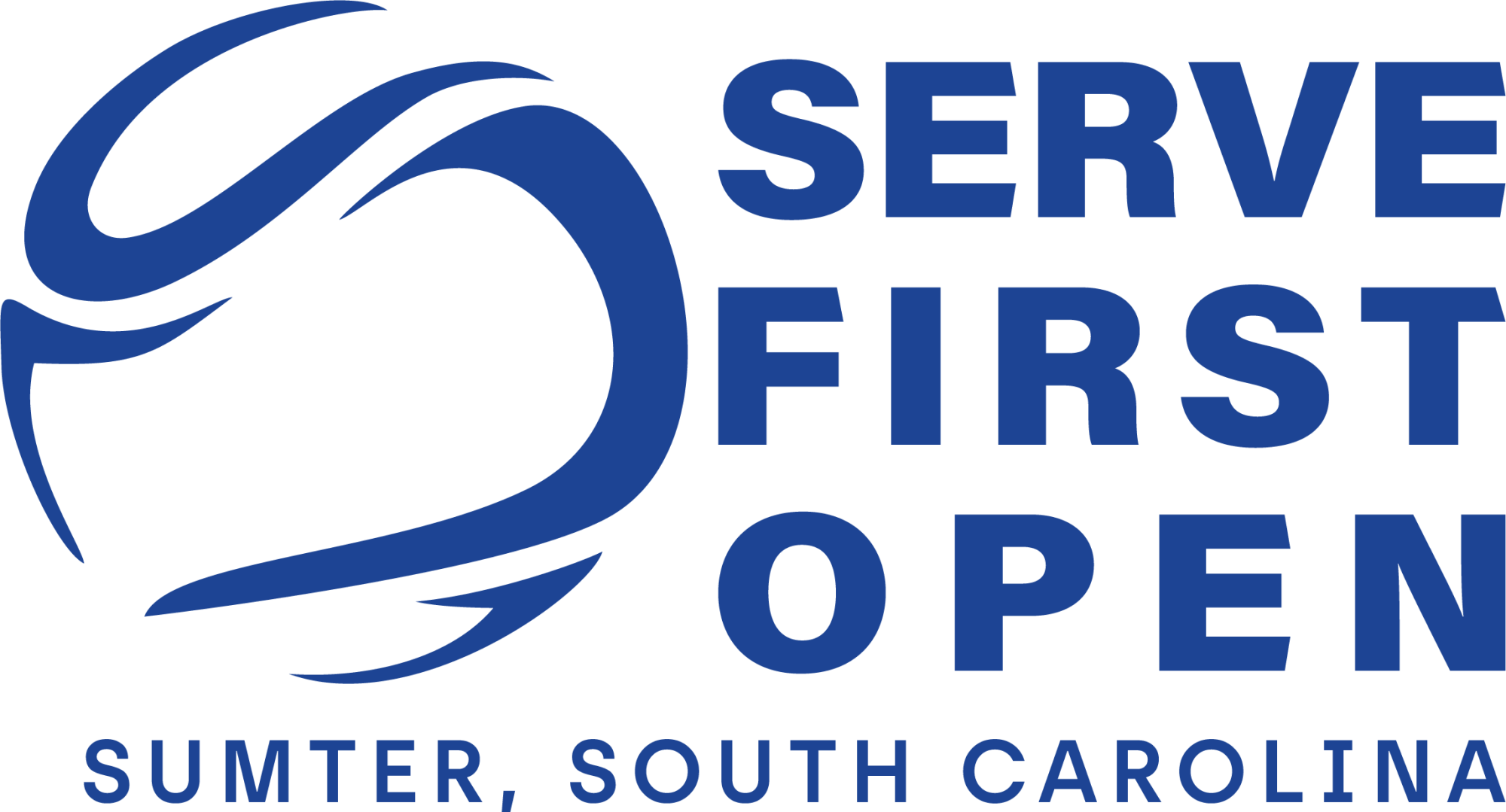 serve first open logo