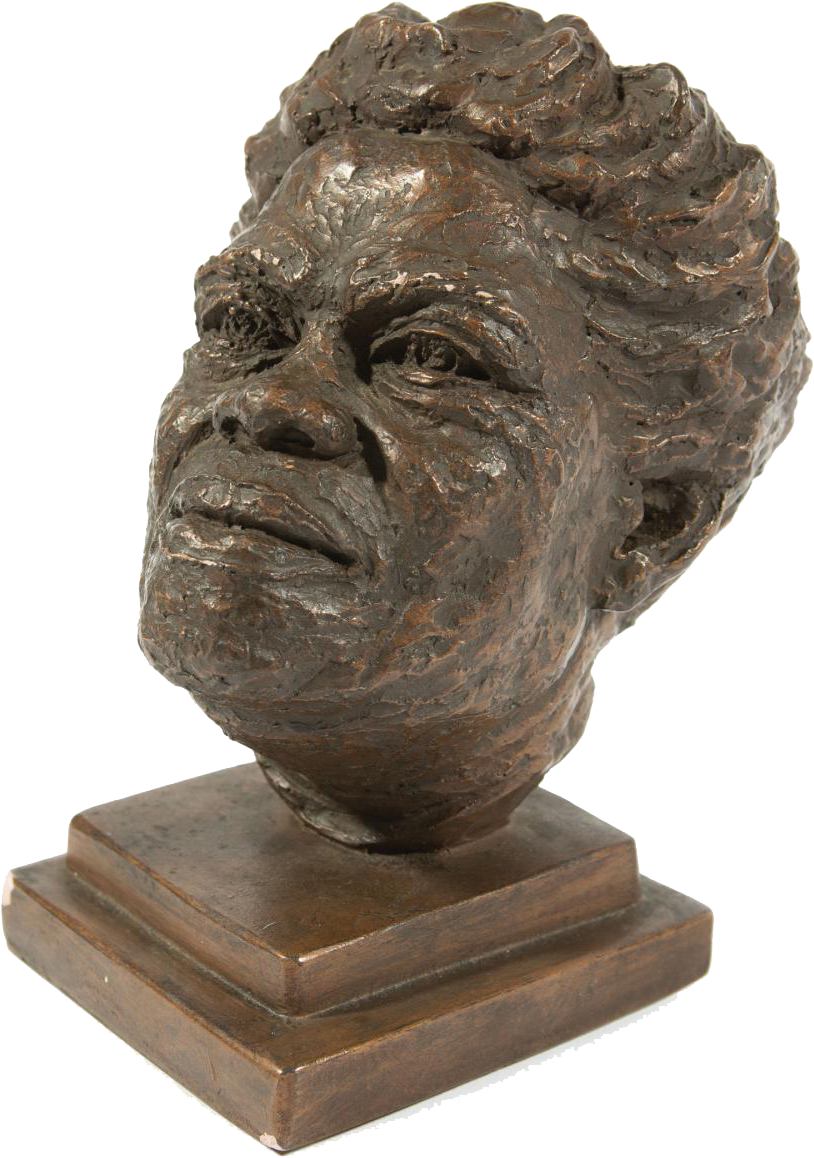 Sculpture of Mary McLeod Bethune by artist Ruth Inge Hardison