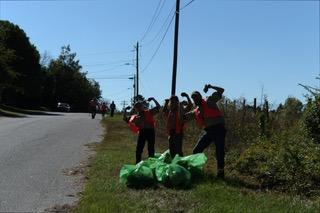 Boys Scouts Cleanup Oct 2020 Image 6