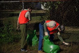 Boys Scouts Cleanup Oct 2020 Image 5